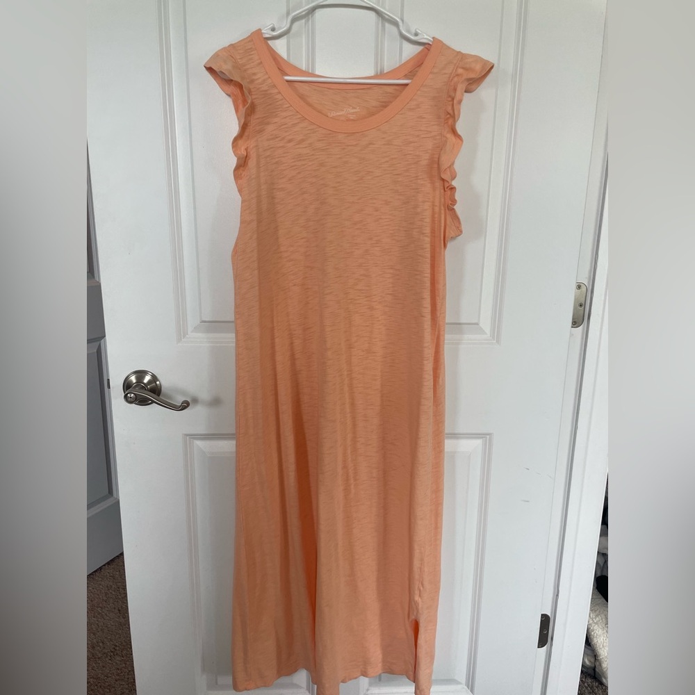Target Peach Midi Dress